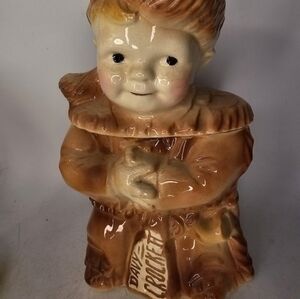 Davy Crockett cookie jar‎